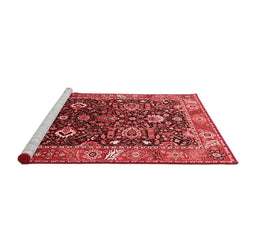 Industrial Red Washable Rugs