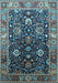 Oriental Light Blue Industrial Rug, urb1975lblu