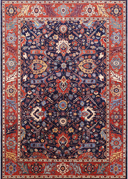 Mid-Century Modern Pink Oriental Rug, urb1975