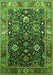 Oriental Green Industrial Rug, urb1975grn