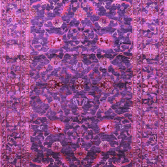 Machine Washable Oriental Pink Industrial Rug, wshurb1976pnk