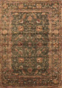 Oriental Brown Industrial Rug, urb1976brn