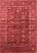 Oriental Red Industrial Area Rugs