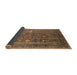 Sideview of Oriental Brown Industrial Rug, urb1977brn