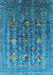 Oriental Light Blue Industrial Rug, urb1977lblu