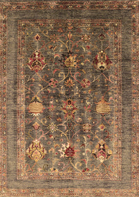 Oriental Brown Industrial Rug, urb1977brn