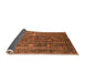 Sideview of Oriental Orange Industrial Rug, urb1977org