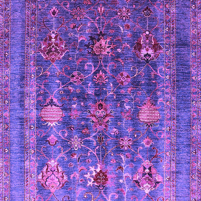 Machine Washable Oriental Purple Industrial Area Rugs, wshurb1977pur
