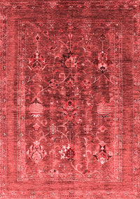 Oriental Red Industrial Rug, urb1977red