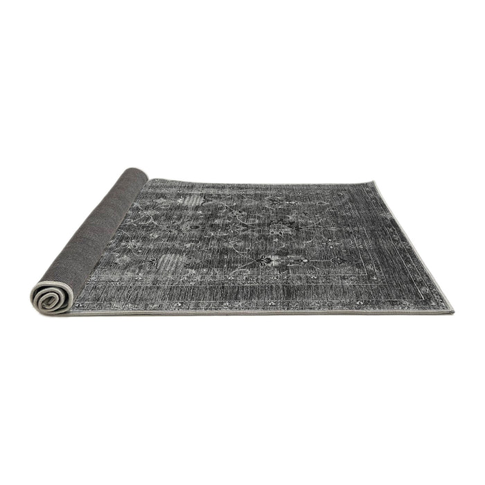 Sideview of Oriental Gray Industrial Rug, urb1977gry