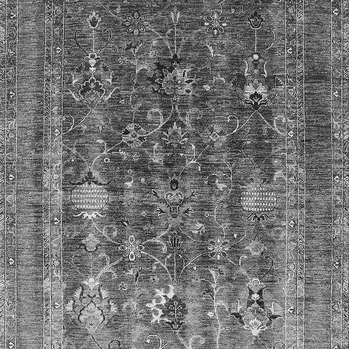 Machine Washable Oriental Gray Industrial Rug, wshurb1978gry