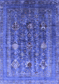 Oriental Blue Industrial Rug, urb1978blu