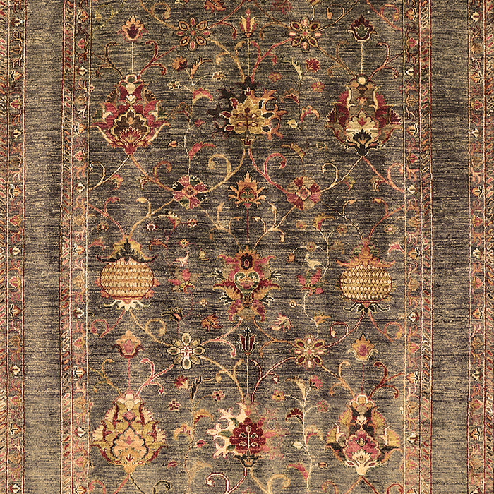 Oriental Brown Industrial Rug, urb1978brn