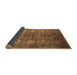 Sideview of Oriental Brown Industrial Rug, urb1979brn