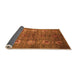 Sideview of Oriental Orange Industrial Rug, urb1979org