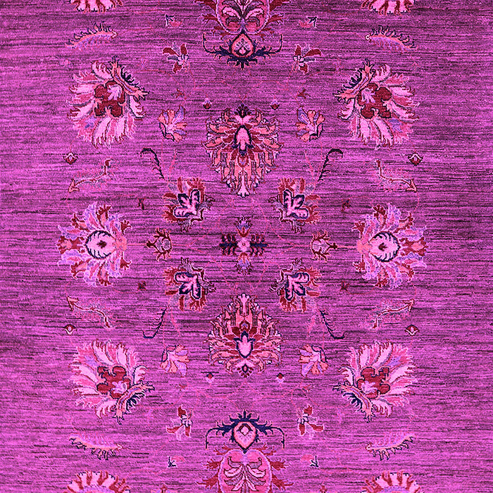 Machine Washable Oriental Pink Industrial Rug, wshurb1979pnk