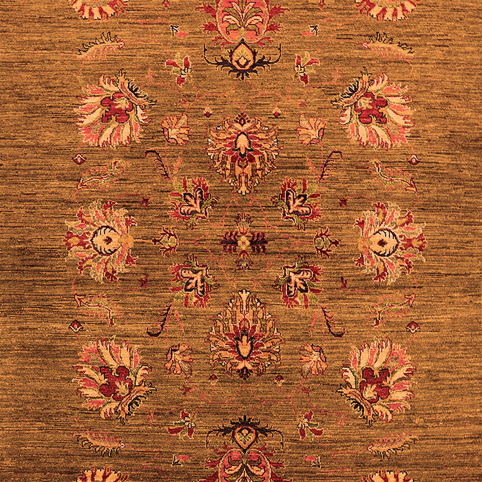 Oriental Orange Industrial Rug, urb1979org