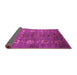 Sideview of Oriental Pink Industrial Rug, urb1979pnk