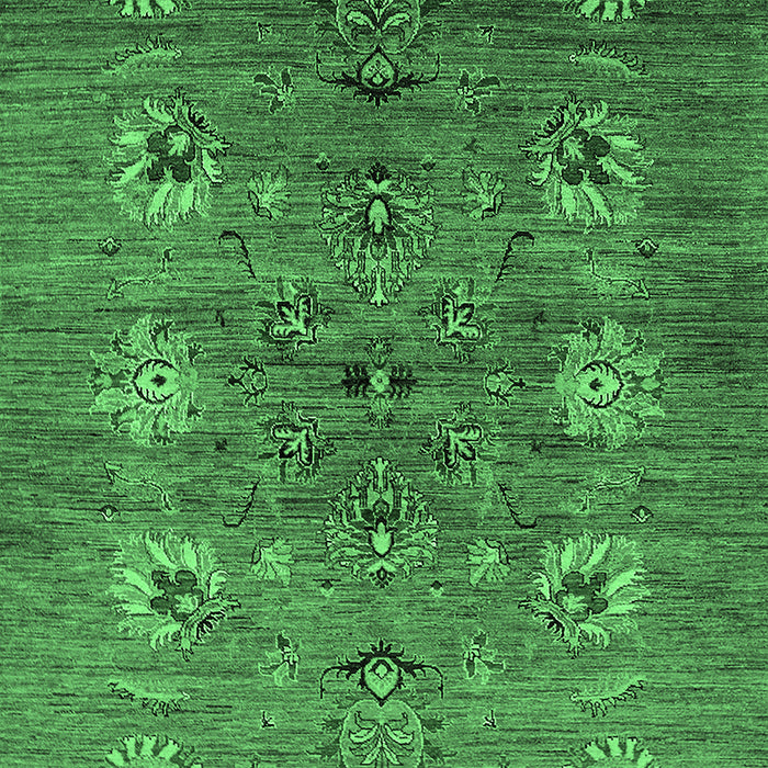 Oriental Emerald Green Industrial Rug, urb1979emgrn