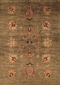 Oriental Brown Industrial Rug, urb1979brn