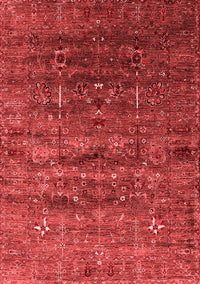 Oriental Red Industrial Rug, urb1980red