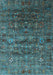 Oriental Light Blue Industrial Rug, urb1980lblu