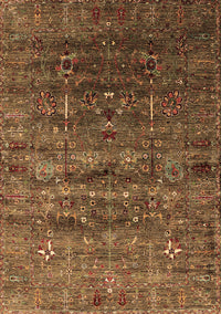 Oriental Brown Industrial Rug, urb1980brn