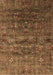 Oriental Brown Industrial Rug, urb1980brn