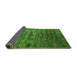 Sideview of Oriental Green Industrial Rug, urb1980grn