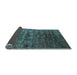 Sideview of Oriental Light Blue Industrial Rug, urb1980lblu