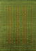 Oriental Green Industrial Rug, urb1981grn