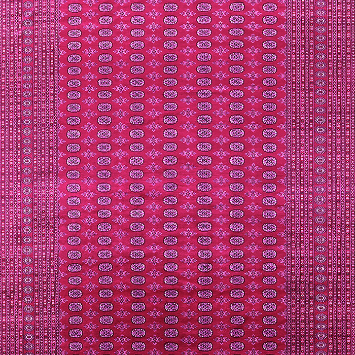 Machine Washable Oriental Pink Industrial Rug, wshurb1981pnk