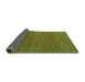 Sideview of Oriental Green Industrial Rug, urb1981grn