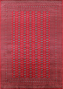 Mid-Century Modern Red Oriental Rug, urb1981