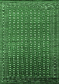 Oriental Emerald Green Industrial Rug, urb1982emgrn