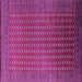 Square Oriental Purple Industrial Rug, urb1982pur