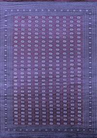 Oriental Blue Industrial Rug, urb1982blu