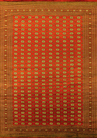 Oriental Yellow Industrial Rug, urb1982yw