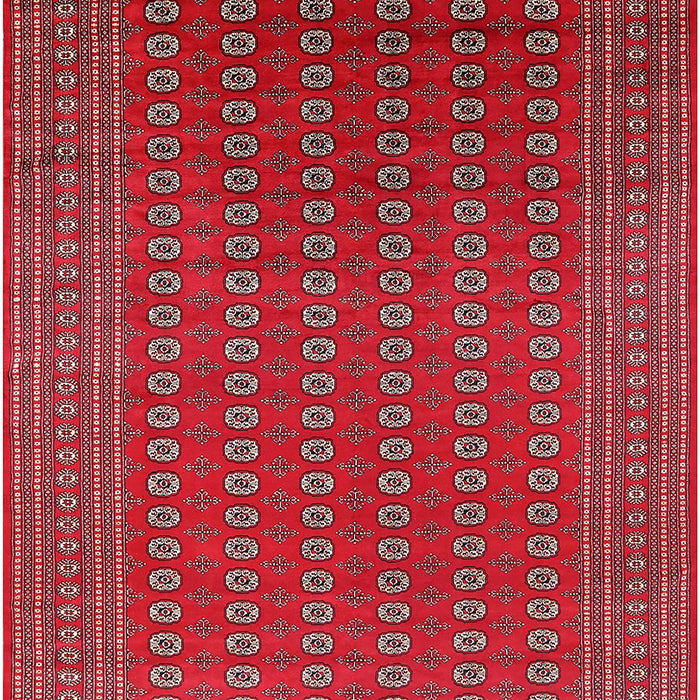 Mid-Century Modern Red Oriental Rug, urb1983