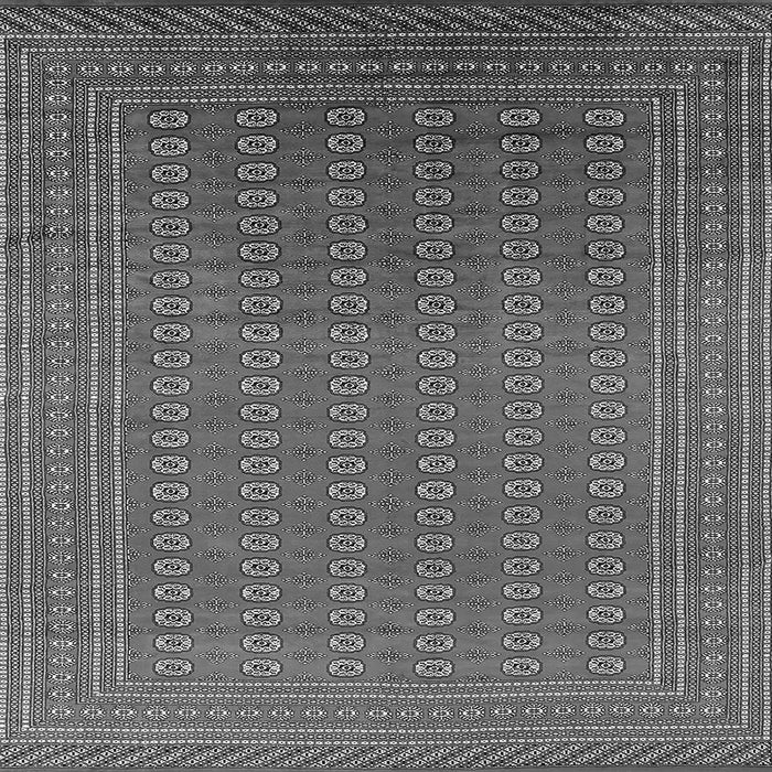 Square Machine Washable Oriental Gray Industrial Rug, wshurb1983gry