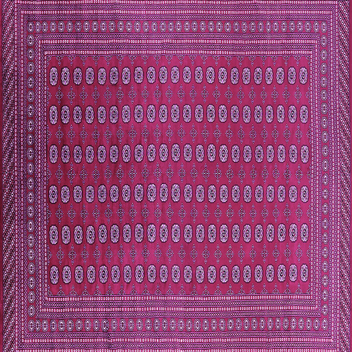 Square Machine Washable Oriental Purple Industrial Area Rugs, wshurb1983pur