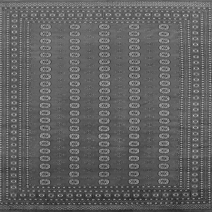 Square Oriental Gray Industrial Rug, urb1984gry