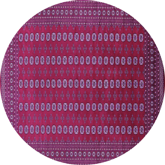 Round Oriental Purple Industrial Rug, urb1984pur