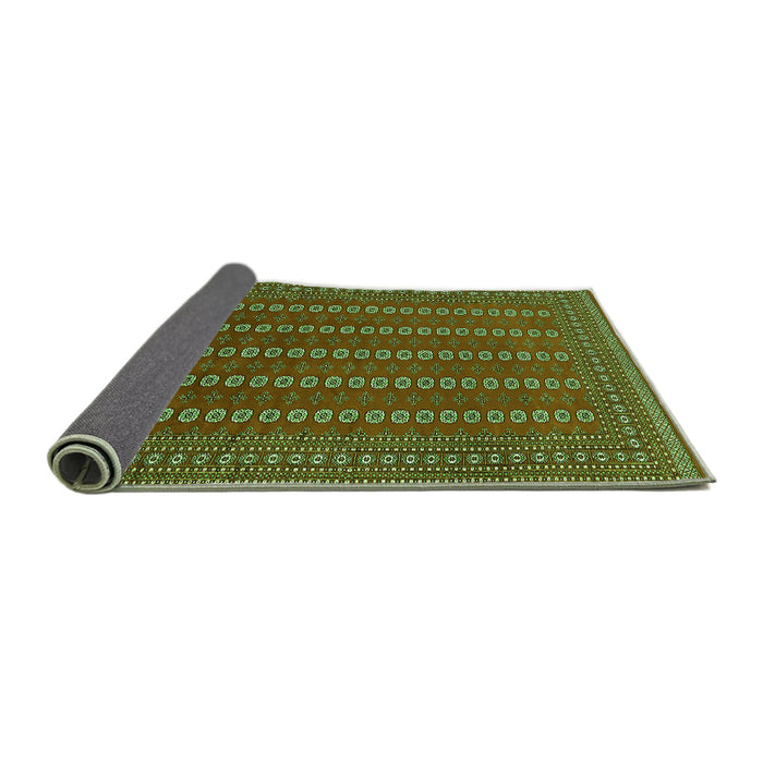 Sideview of Oriental Green Industrial Rug, urb1984grn