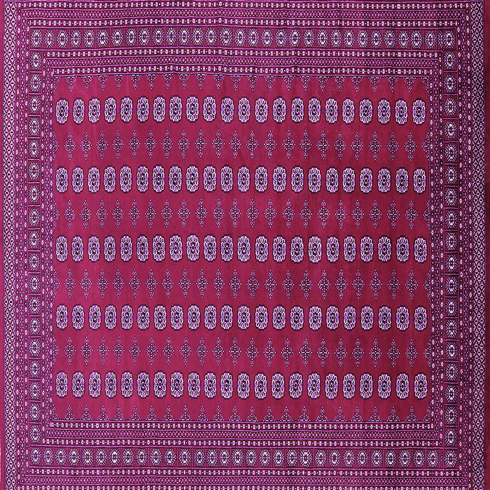 Square Machine Washable Oriental Purple Industrial Area Rugs, wshurb1984pur