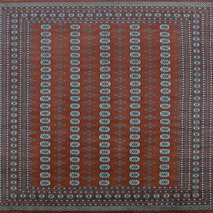 Square Oriental Light Blue Industrial Rug, urb1984lblu