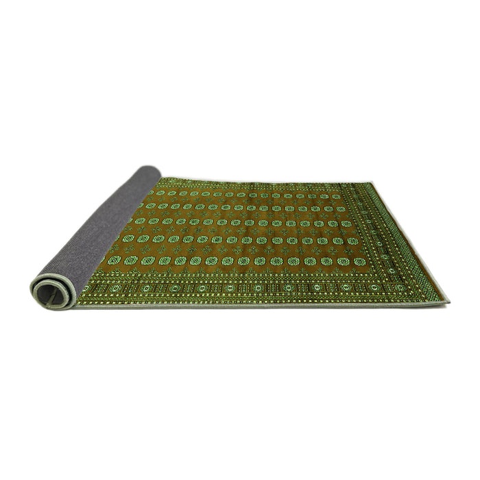Sideview of Oriental Green Industrial Rug, urb1985grn