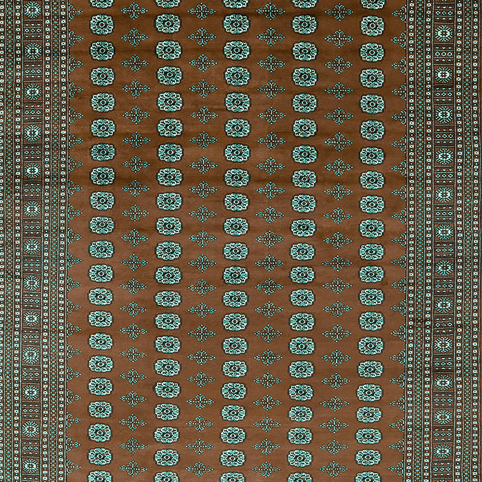 Machine Washable Oriental Turquoise Industrial Area Rugs, wshurb1985turq