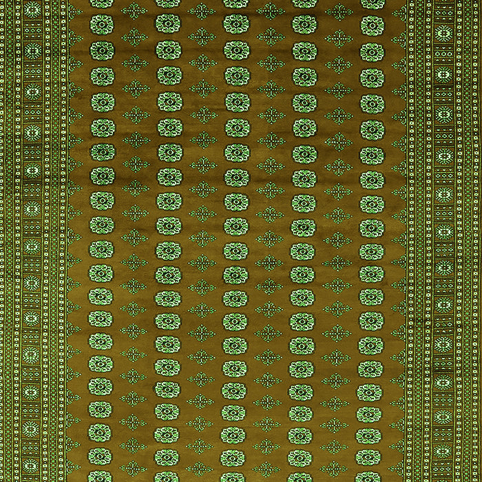 Machine Washable Oriental Green Industrial Area Rugs, wshurb1985grn