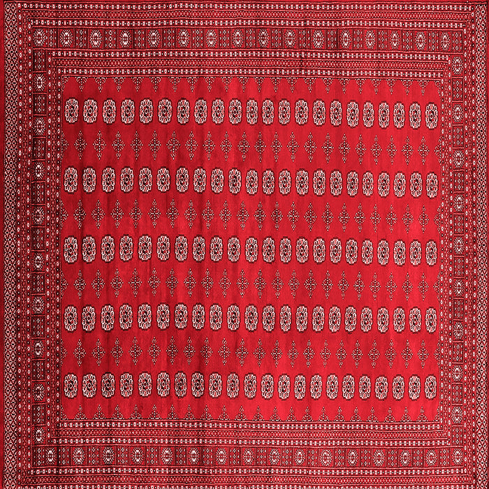 Machine Washable Oriental Red Industrial Rug, wshurb1985red